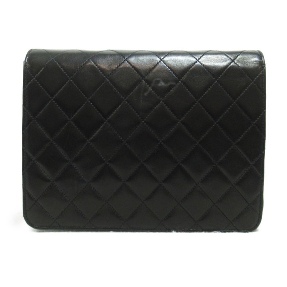 Chanel Black Matelasse Bag Lock Push - Picture 1 of 10